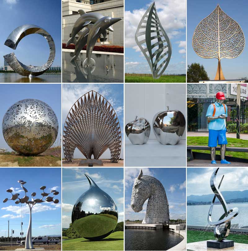 stainless steel sculpture