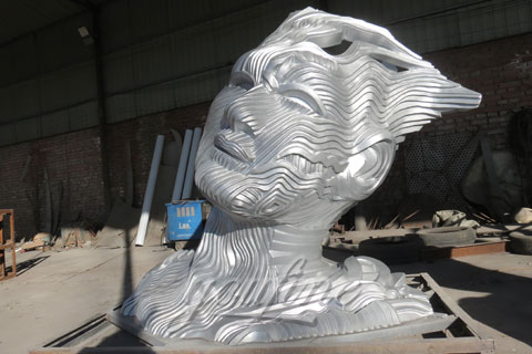 Hot Selling Outdoor Modern Stainless Steel Sculpture for Sale